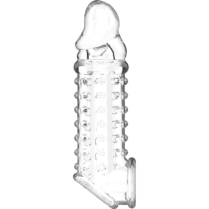 VIRILXL - EXTENSION Y FUNDA DE PENE V11 TRANSPARENTE