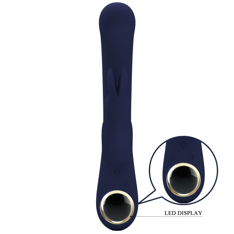PRETTY LOVE - LAMAR VIBRADOR RABBIT & PUNTO G AZUL
